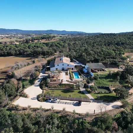 Can Bufi Espectacular Casa Con Piscina Interior Llagostera Exterior photo