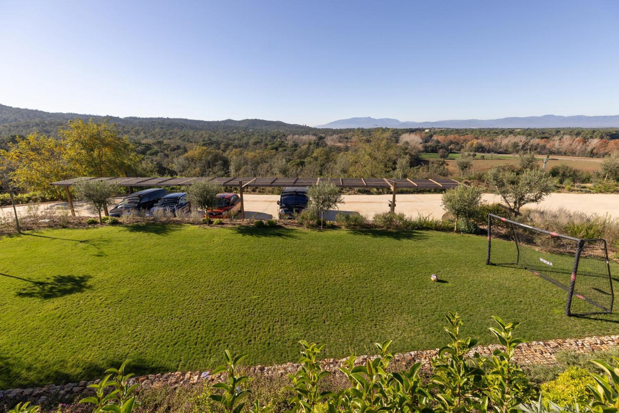 Can Bufi Espectacular Casa Con Piscina Interior Llagostera Exterior photo